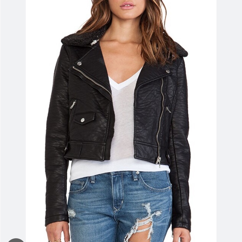 Obey billy vegan jacket XS